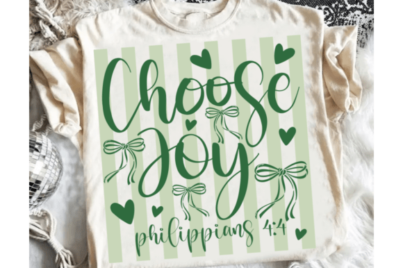 Choose Joy PNG: T-Shirt Designs for Faith-Based Sellers