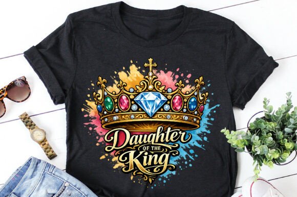 Daughter of the King Png T-Shirt Design