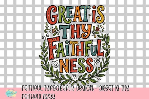 Faithful Typography Design – T-Shirt Designs