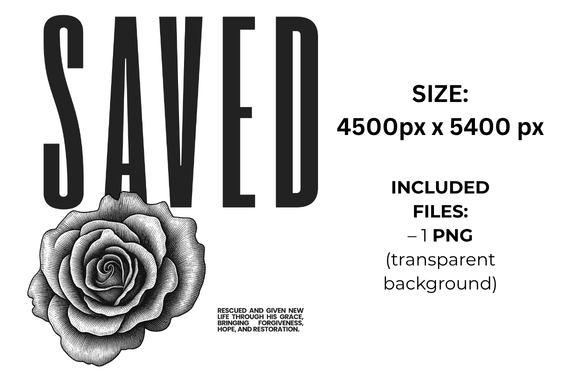 Saved Definition Minimalist Style T-Shirt Designs