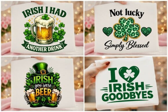 St Patrick s Day TShirt Design Png for Modern Branding